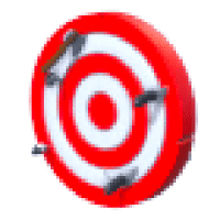 Throwing Knife Target  - Rare from Halloween 2022